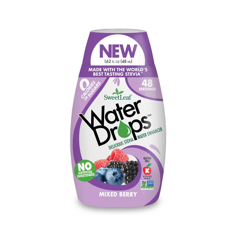 SweetLeaf Stevia Water Enhancer Drops Mixed Berry Health Warehouse