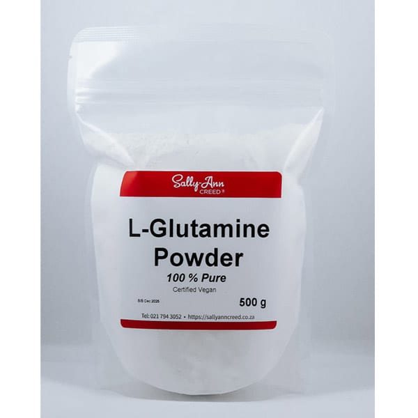 Sally Ann Creed L Glutamine Powder 100% Pure - 500g - Heal Health Warehouse