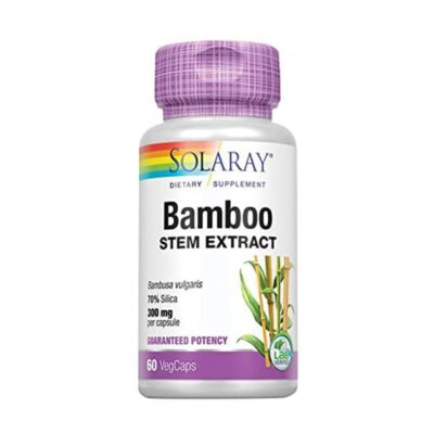 Solaray Bamboo Stem Extract 300mg 60 Capsules