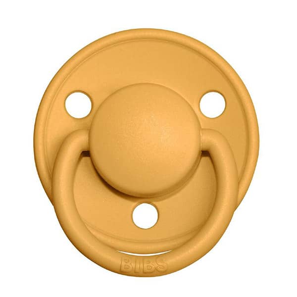 Bibs De Lux Silicone Mustard Heal Health Warehouse