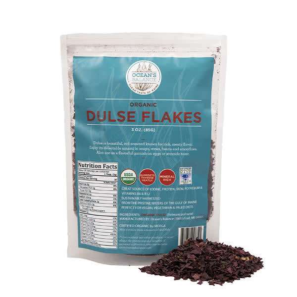 Ocean's Balance Organic Dulse Flakes 85g Health Warehouse Namibia