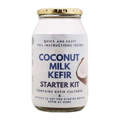 Kefir Foods Coconut Milk Starter Kit Glass Bottle