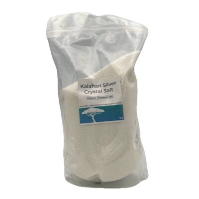 Kalahari Silver Organic Gourmet Crystal Salt Fine 1kg