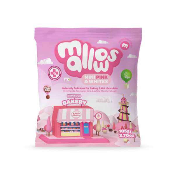 Freedom Mallows Mini Pink & White 105g Heal Health Warehouse