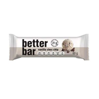 Better Bar Vanilla Choc Chip 60g