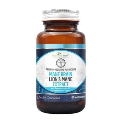 NeoGenesis Health Mane Brain Lions Mane Extract 60 Capsules