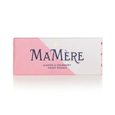 Ma Mere Honey Nougat Almond & Cranberry 50g