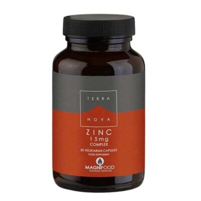 TerraNova Zinc Complex 15mg - 50 VegCaps