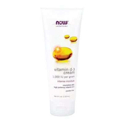 Now Vit D3 Cream 118ml