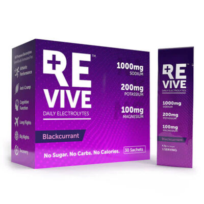 Revive Daily Electrolytes 30 Sachets Blackcurrant