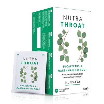 Nutra Tea Throat - Eucalyptus & Marshmallow Root 20 Teabags