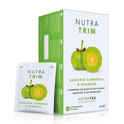 Nutra Tea Trim - Garcinia Cambogia & Guarana 20 Tea Bags