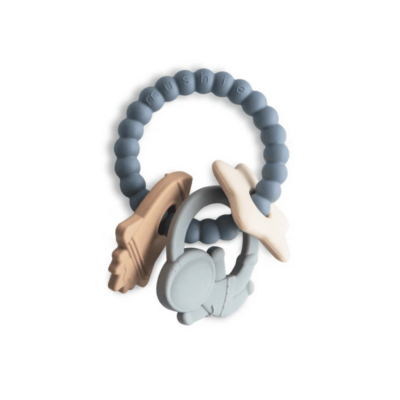Mushie Teething Ring - Space