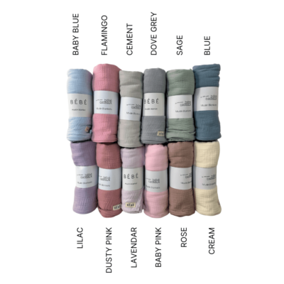 Bebe Muslin Blanket Lilac