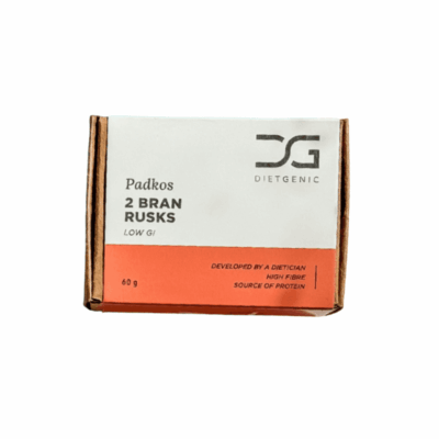 Dietgenic Padkos 2 Bran Rusks 60g