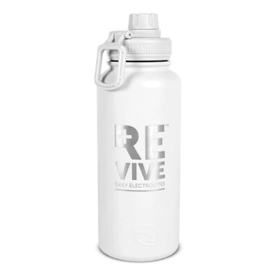 Revive Steel Flask White 960ml