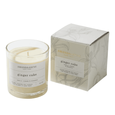 Amanda & Jayne Ginger Cake - Glass Collection