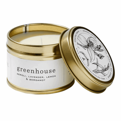 Amanda & Jayne Greenhouse - Gold Tin
