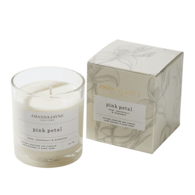 Amanda & Jayne Pink Petal - Glass Collection