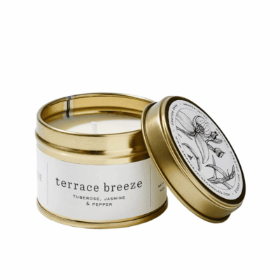Amanda & Jayne Terrace Breeze - Gold Tin