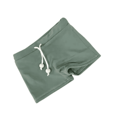 Bebe Swim Shorts Olive 0 - 3 Months