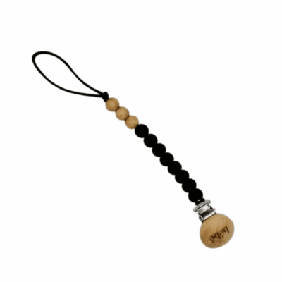 Bebe Dummy Clip Black