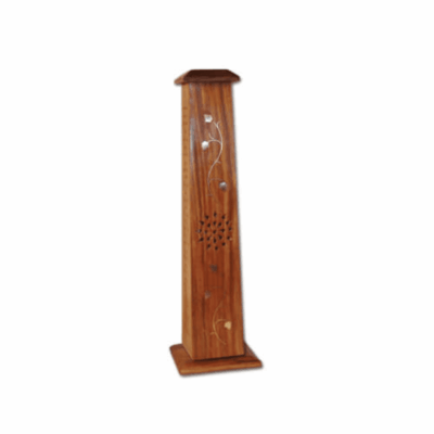 HEM Wooden Tower Incense Burner & Holder House