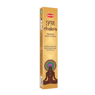HEM Yog 7 Chakra Premium Masala Incense15g