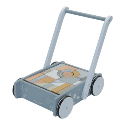 Little Dutch Block Trolley Ocean