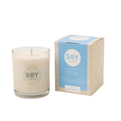 SoyLites Clarity Moisturising Tumbler Candle-220ml/450g