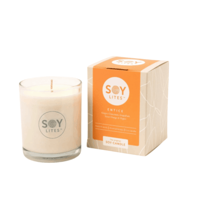 SoyLites Entice Moisturising Tumbler Candle-220ml/450g