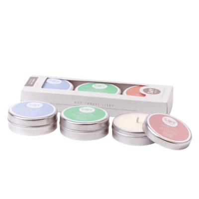 SoyLites Travel Lite Gift Pack: Energise, Tranquility, Wisdom (3x55ml)