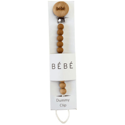 Bebe Dummy Clip Chocolate