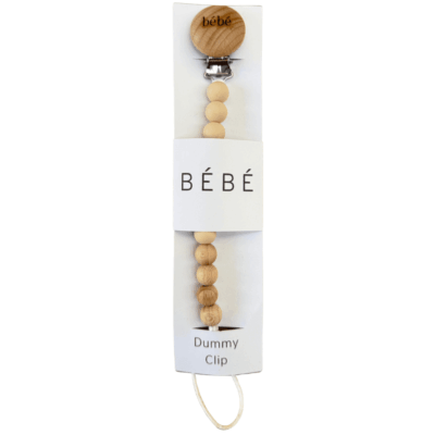 Bebe Dummy Clip Ivory