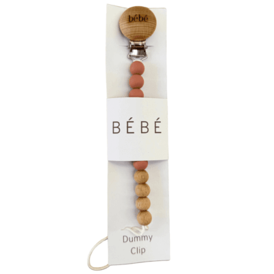 Bebe Dummy Clip Rose