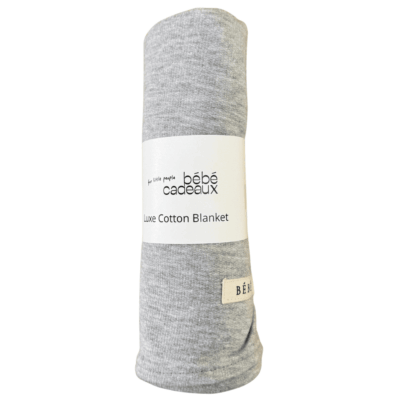 Bebe Lux Fleece Blanket Grey