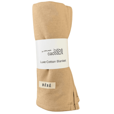 Bebe Lux Fleece Blanket Stone