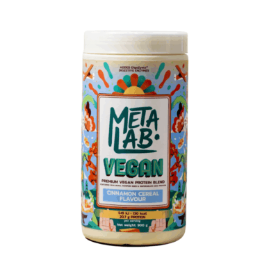 Metalab Vegan Protein Blend Cinnamon Cereal Flavour 900g