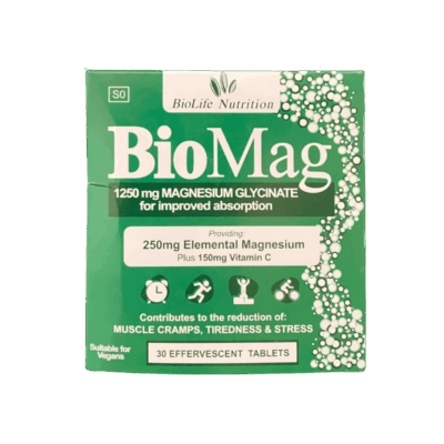 BioLife Magnesium 30 Effervescent Tablets