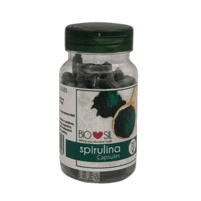 Biosil Spirulina 90 Vegan Capsules
