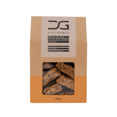 Dietgenic Bran Rusks with Sultanas 400g