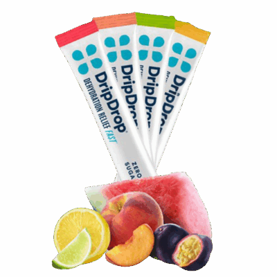 Drip Drop Electrolytes - Zero Sugar Lemon Lime Single Sachet 10g