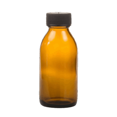 Escentia Amber Glass Bottle 100ml