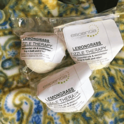 Escentia Bath Bomb Lemongrass Scented