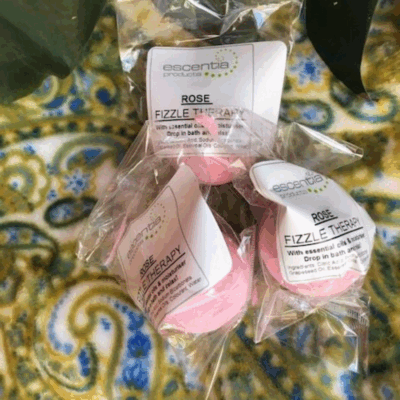 Escentia Bath Bomb Rose Scented