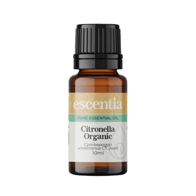 Escentia Citronella Organic Essential Oil 10ml