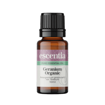 Escentia Geranium Essential Oil ORGANIC 10ml