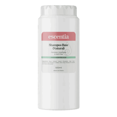 Escentia Natural Shampoo Base 500ml