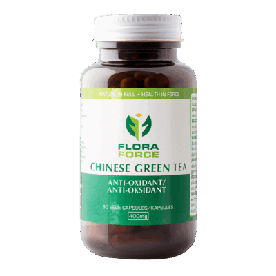 Flora Force Chinese Green Tea VegCaps 90