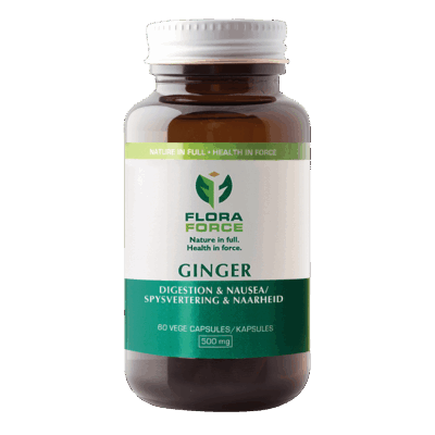 Flora Force Ginger VegCaps 60